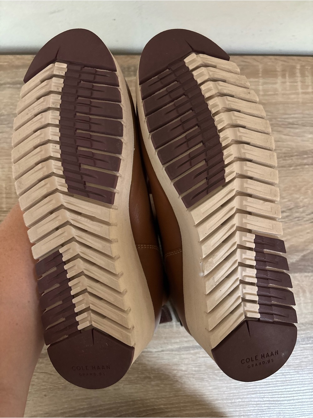 NWOT Zero Grand Cole Haan Chelsea Wedge Booties size 8.5 - Picture 5 of 7
